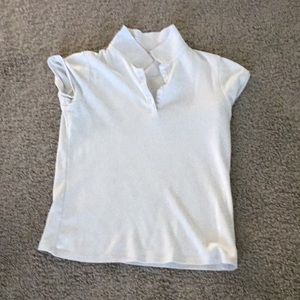 IZOD white school shirt girls XL button down